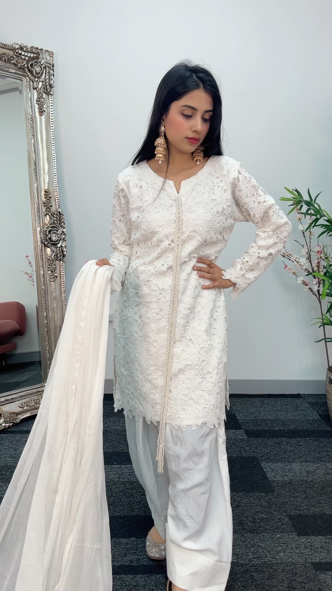 Naaz - White -G