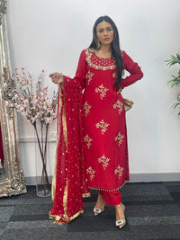 Noori - Red - Rang de Boutique