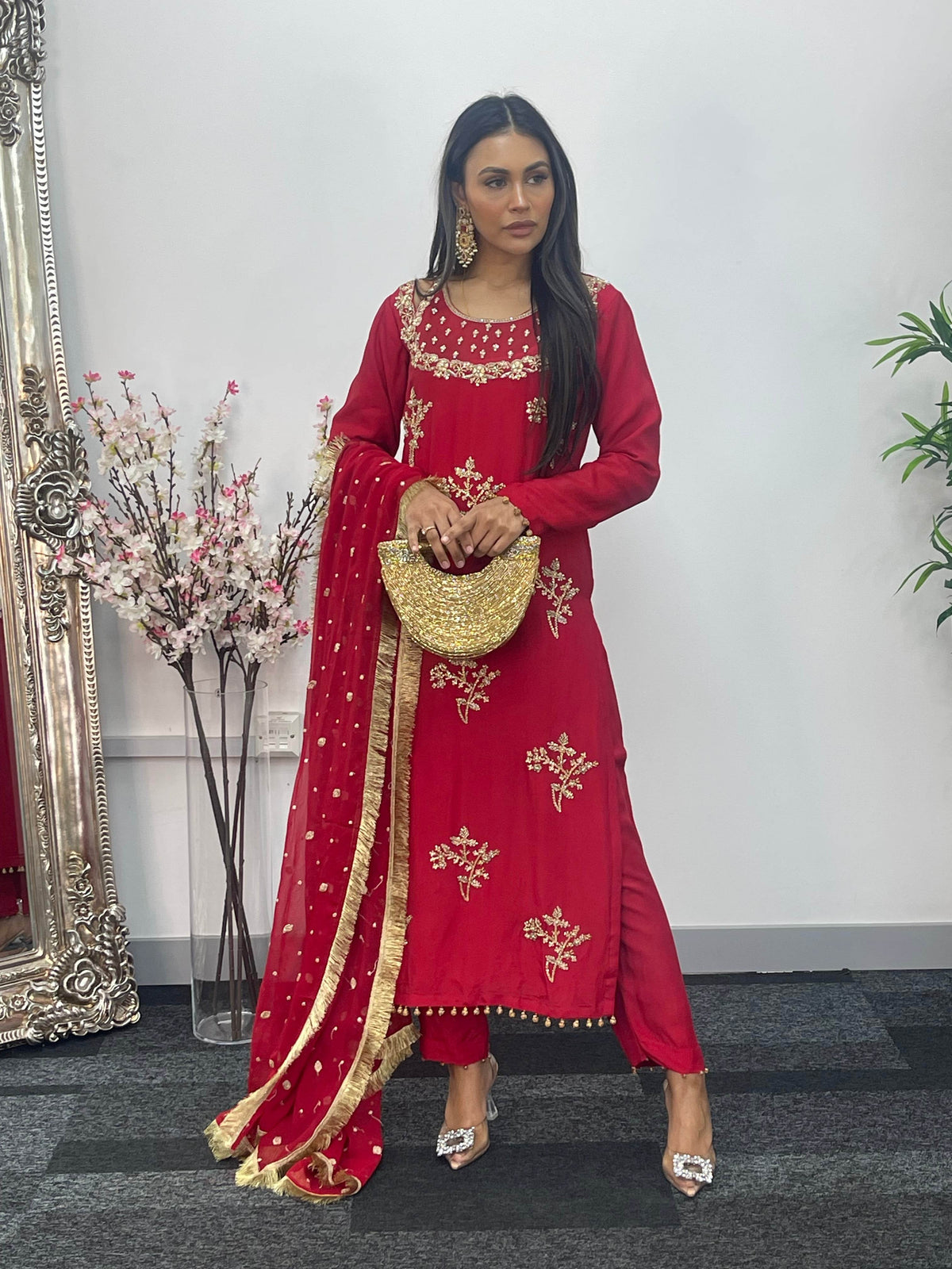 Noori - Red - Rang de Boutique