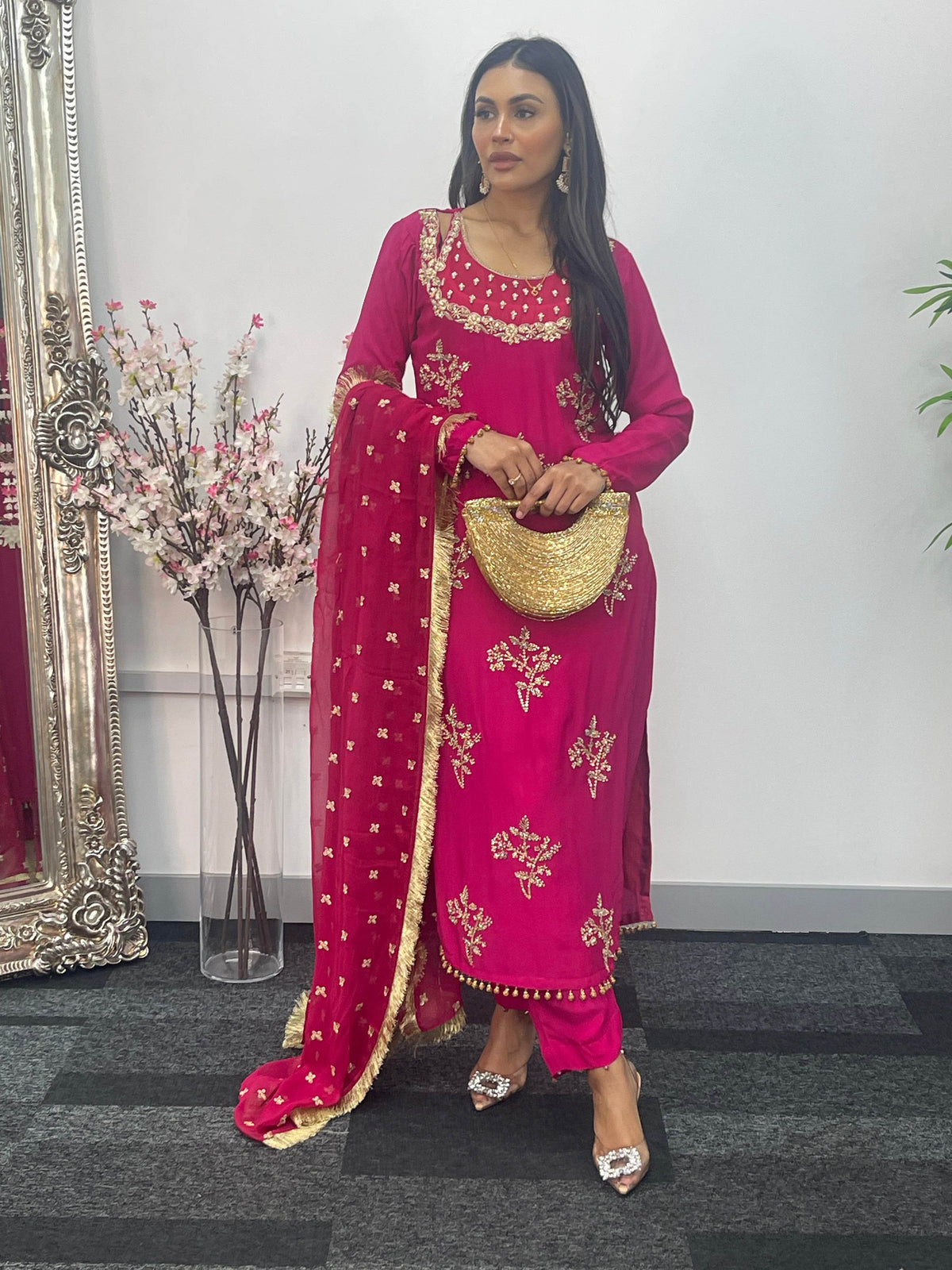 Noori - Hot pink - Rang de Boutique