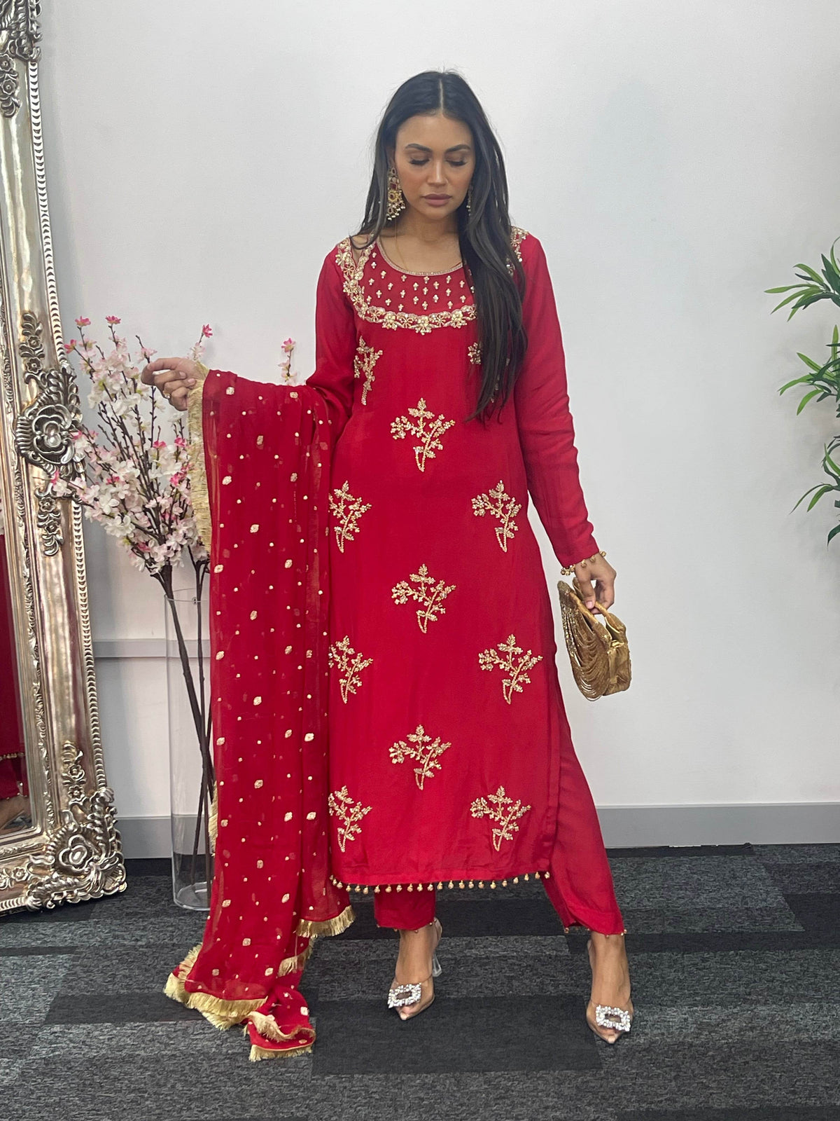 Noori - Red - Rang de Boutique