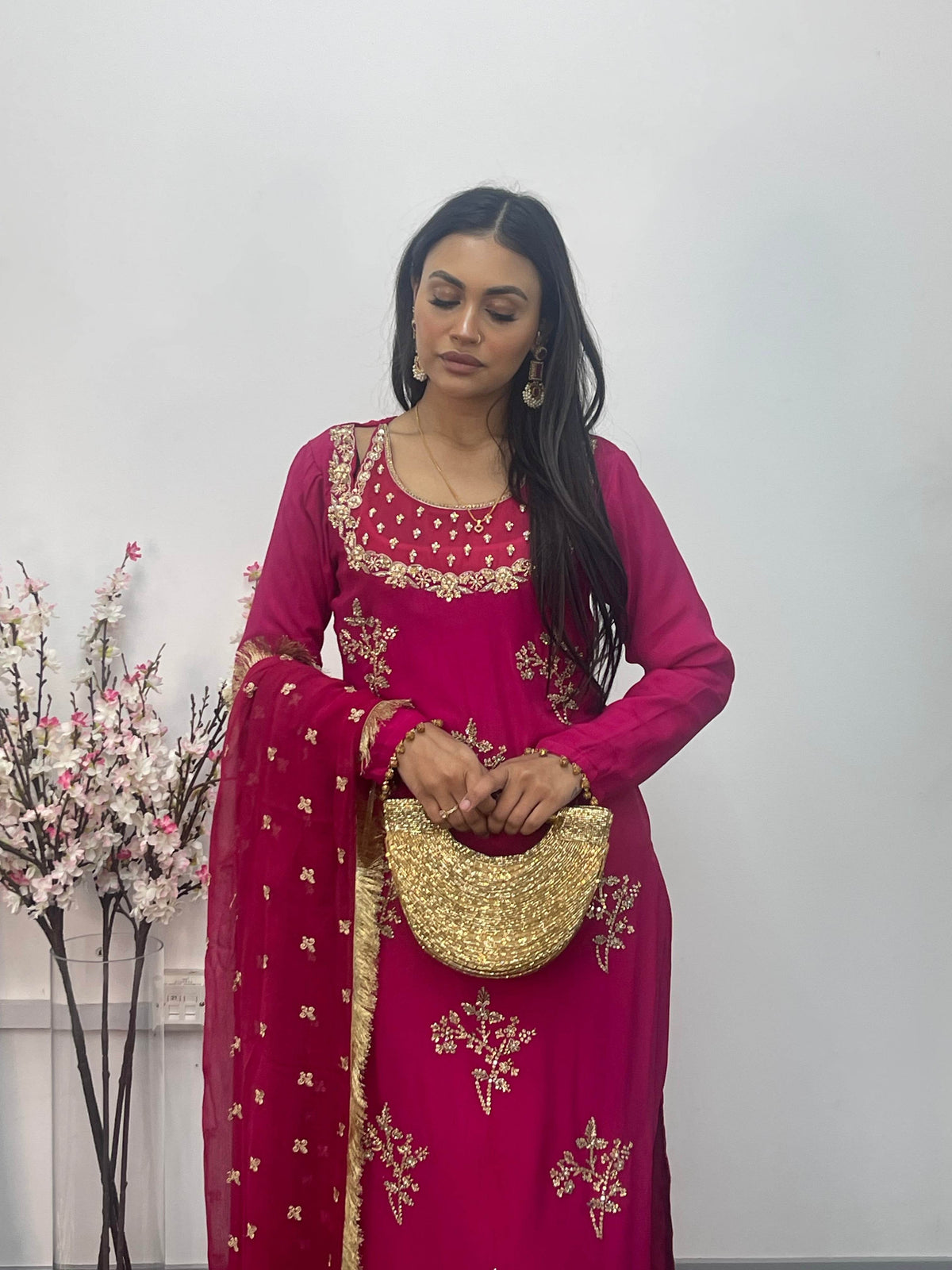Noori - Hot pink - Rang de Boutique