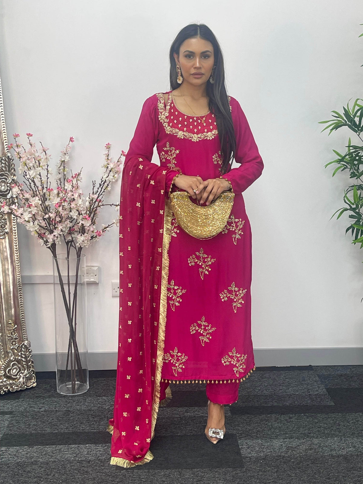 Noori - Hot pink - Rang de Boutique