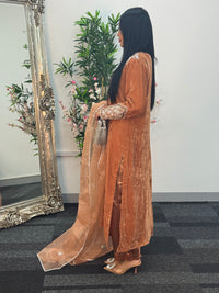 (Preorder 3/4 weeks) Deewani - Nude Velvet Pret