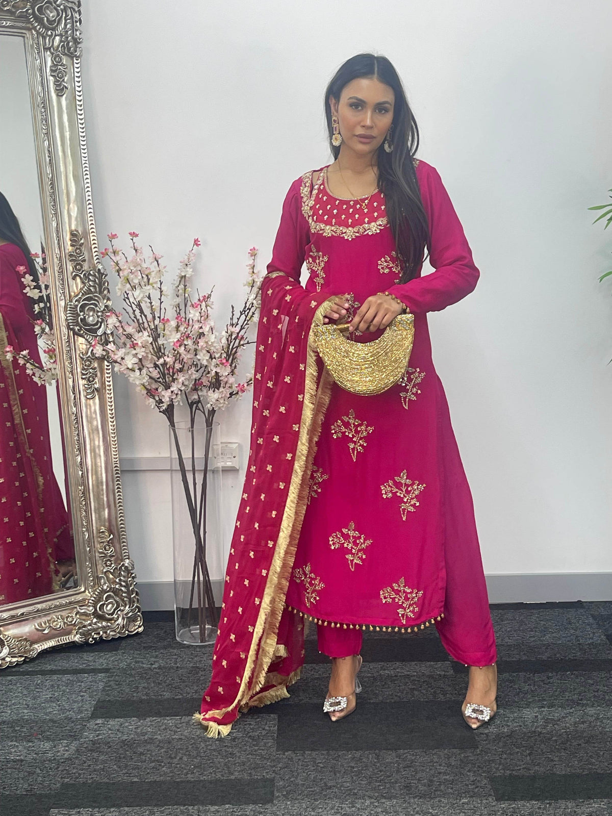 Noori - Hot pink - Rang de Boutique