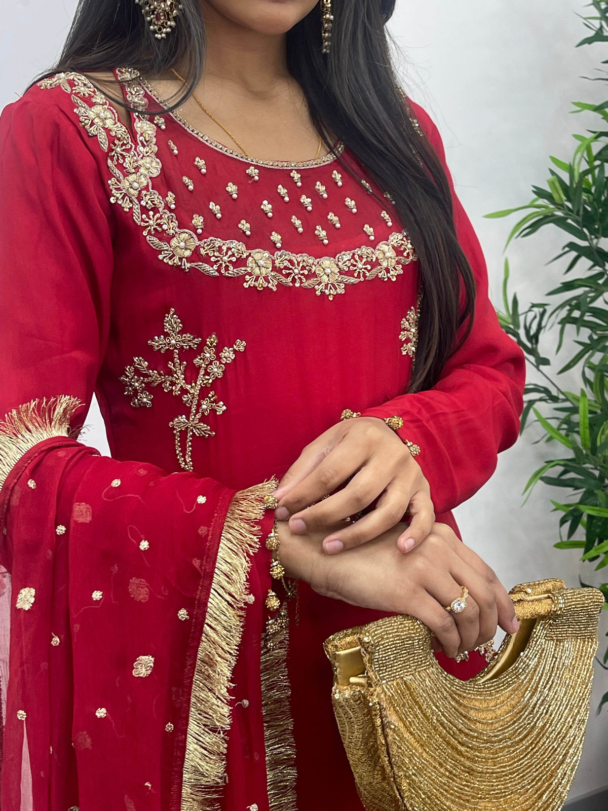Noori - Red - Rang de Boutique
