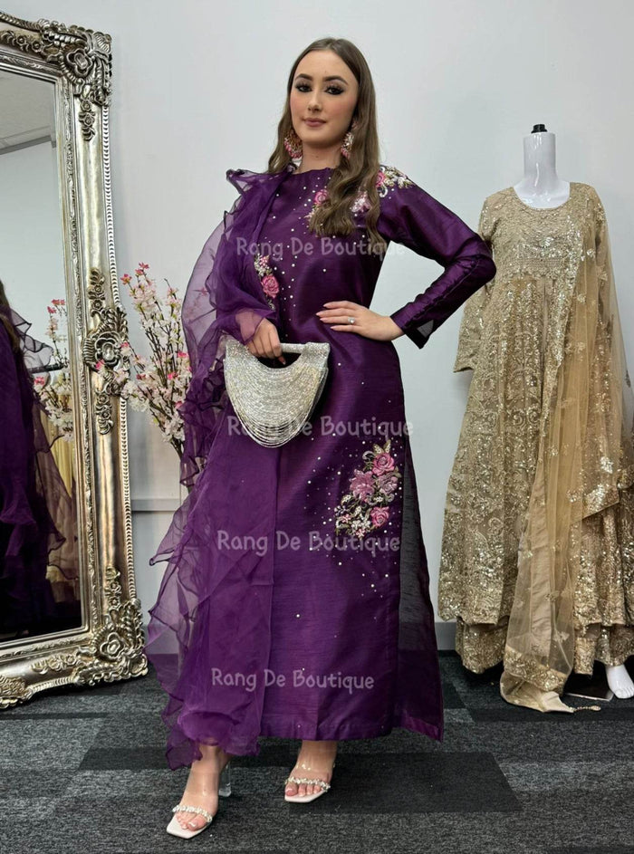 Vanya MF-05 - Purple - - Rang de Boutique