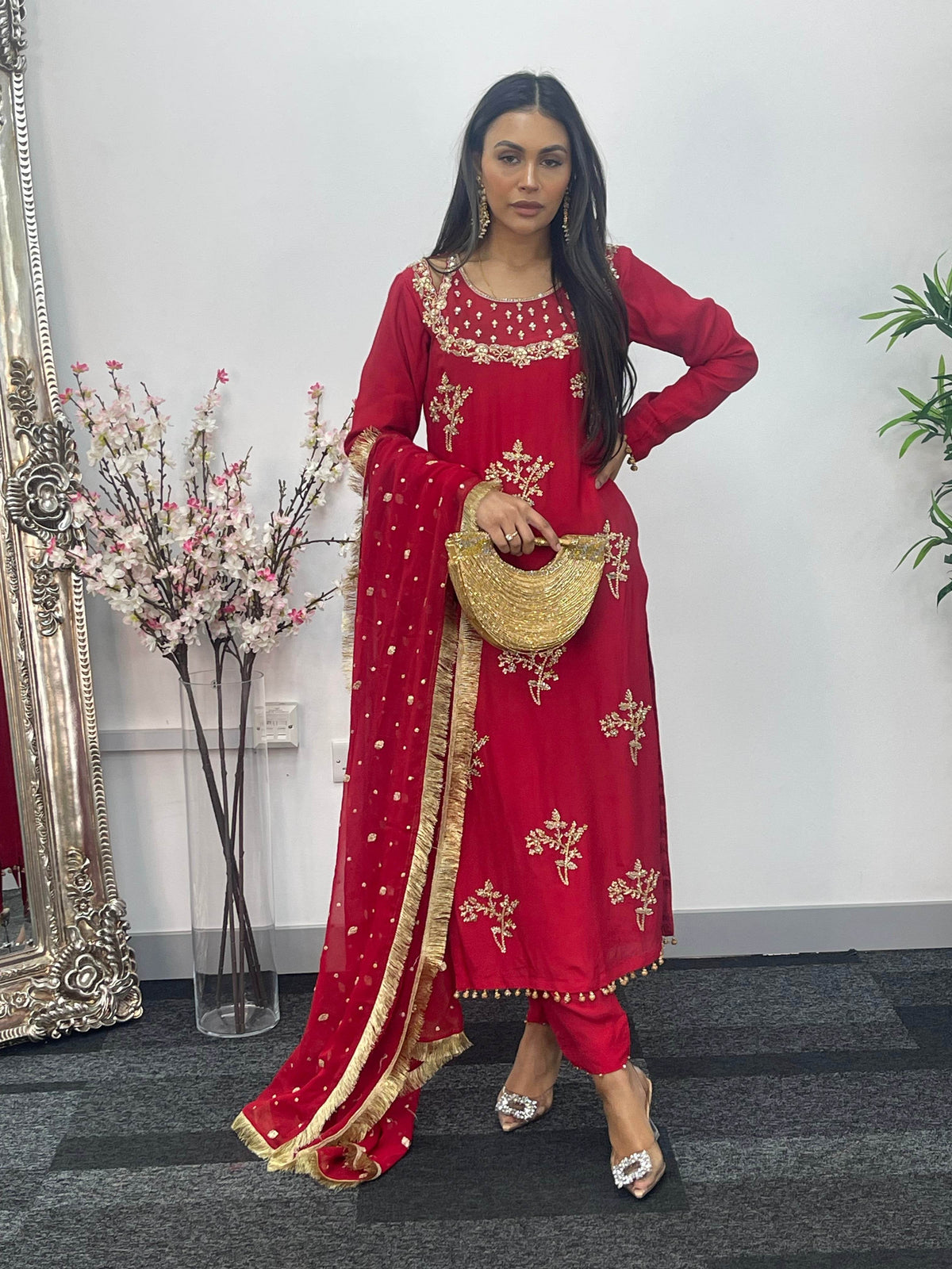 Noori - Red - Rang de Boutique