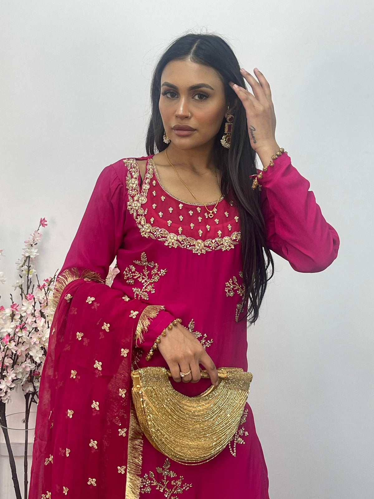 Noori - Hot pink - Rang de Boutique