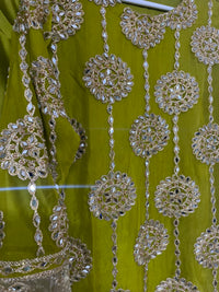 Kiran - Sheesha  Sharara - Green - J