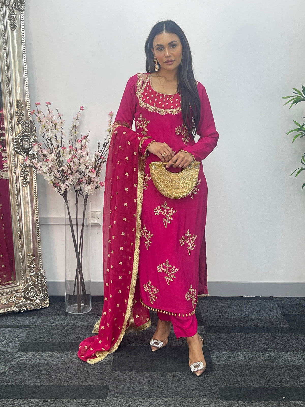 Noori - Hot pink - Rang de Boutique