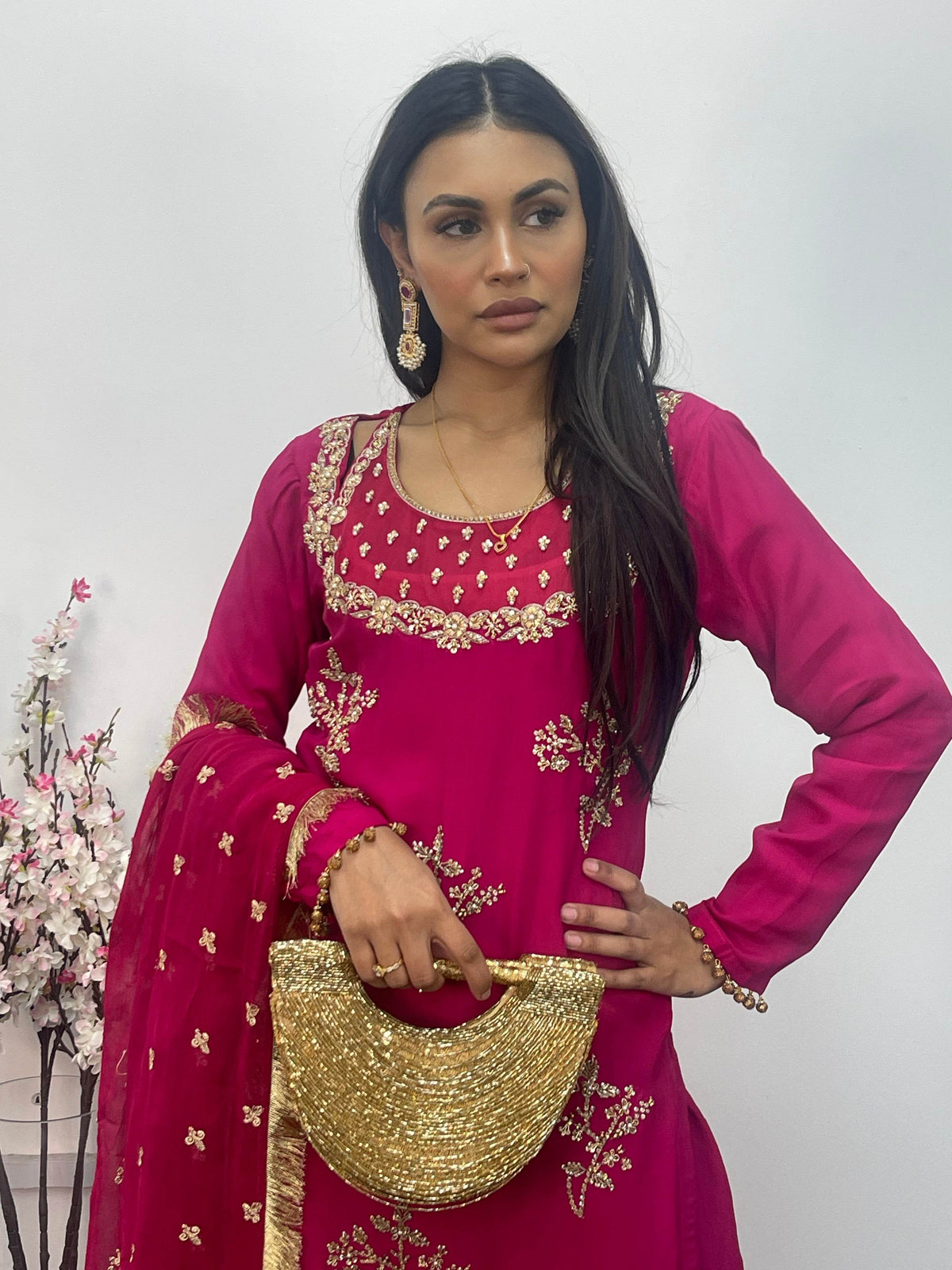 Noori - Hot pink - Rang de Boutique