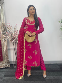 Noori - Hot pink - Rang de Boutique