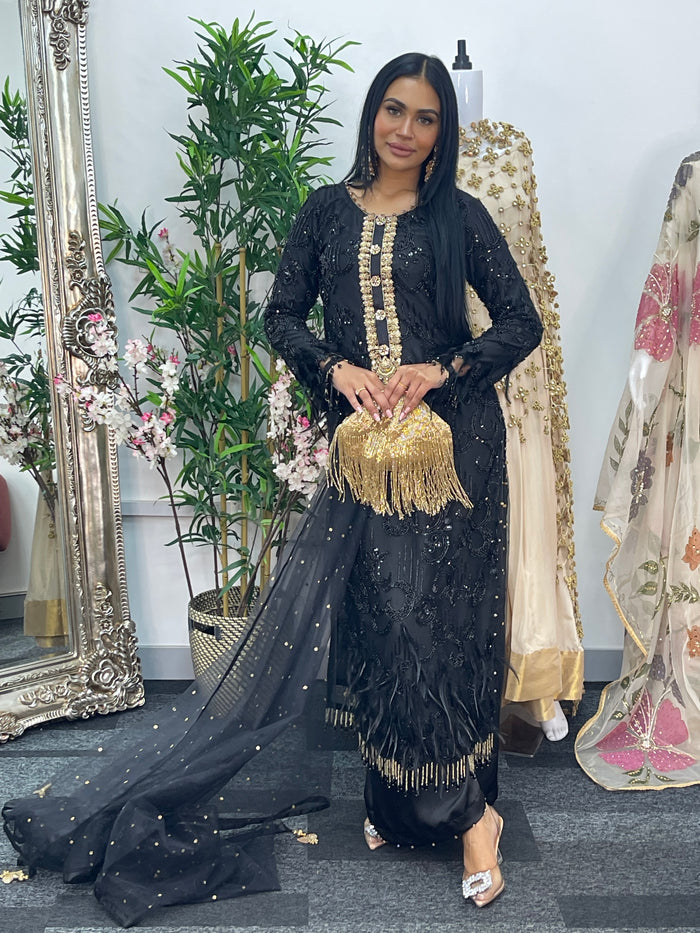 Mala - cutdana - Black - A