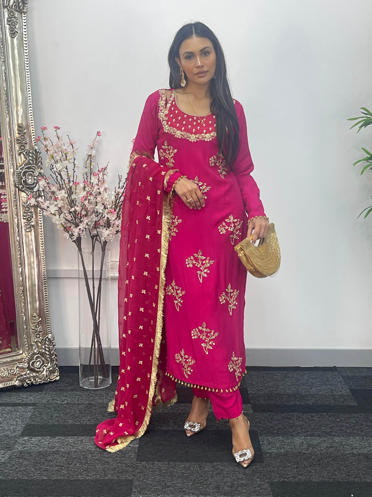 Noori - Hot pink - Rang de Boutique