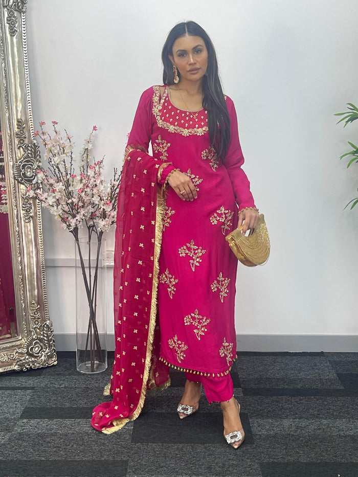 Noori - Hot pink - Rang de Boutique