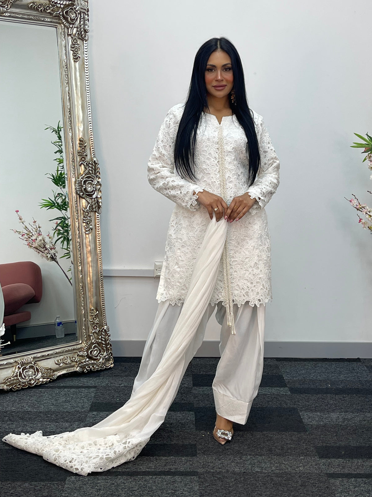 Naaz - White -G