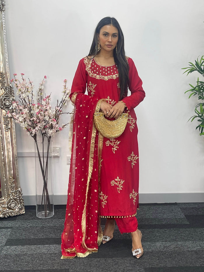 Noori - Red - Rang de Boutique