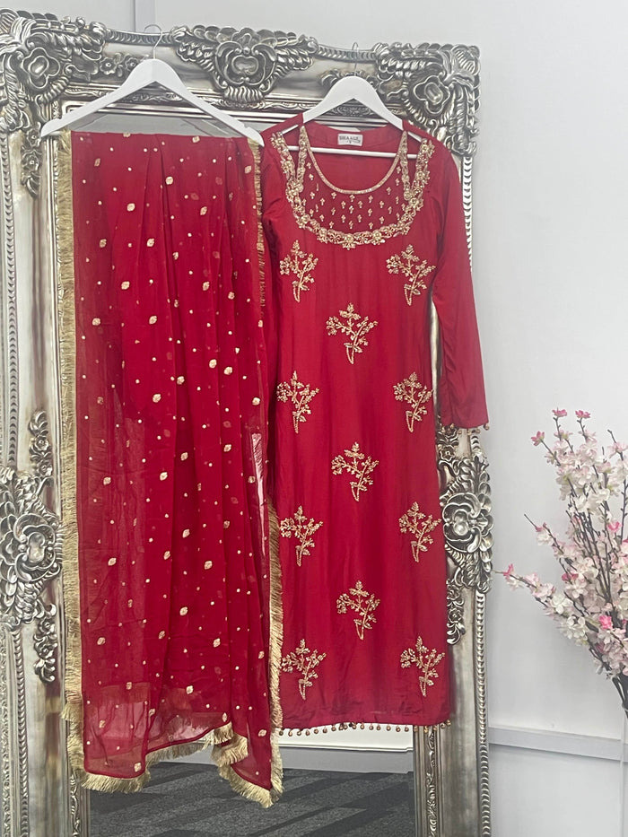 Noori - Red - Rang de Boutique