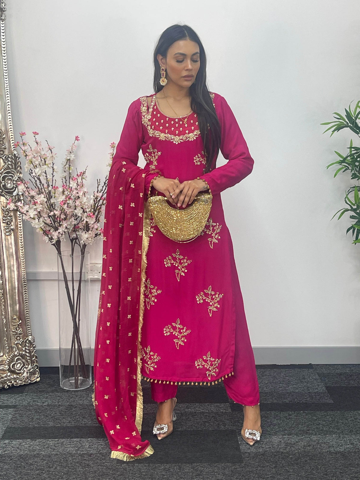 Noori - Hot pink - Rang de Boutique