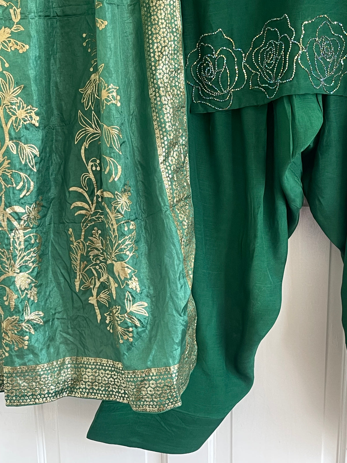 Mannat - Farshi Shalwar - green