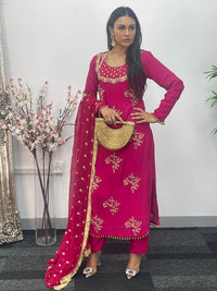 Noori - Hot pink - Rang de Boutique
