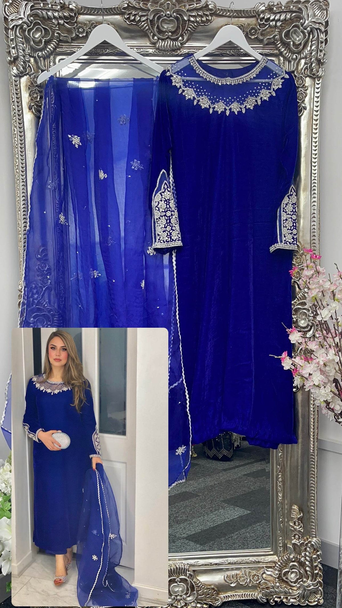 Deewani - Velvet Pret - - Rang de Boutique