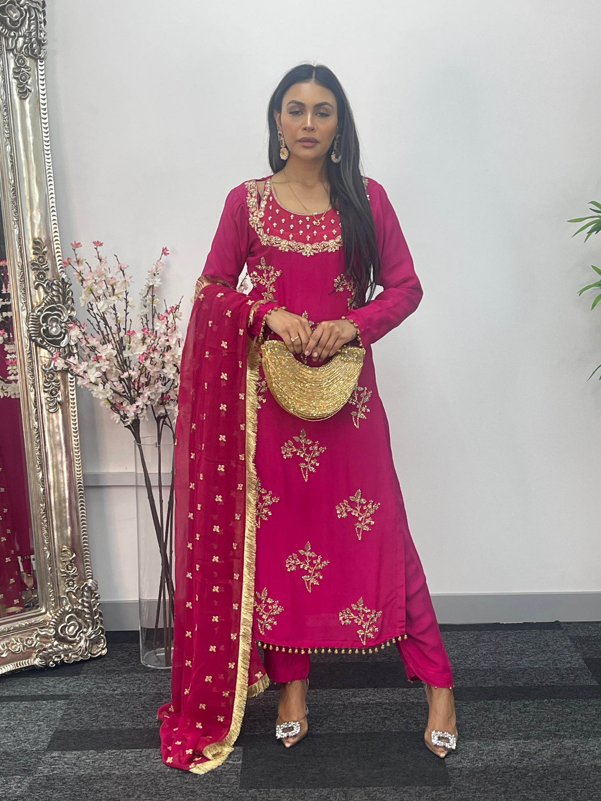 Noori - Hot pink - Rang de Boutique