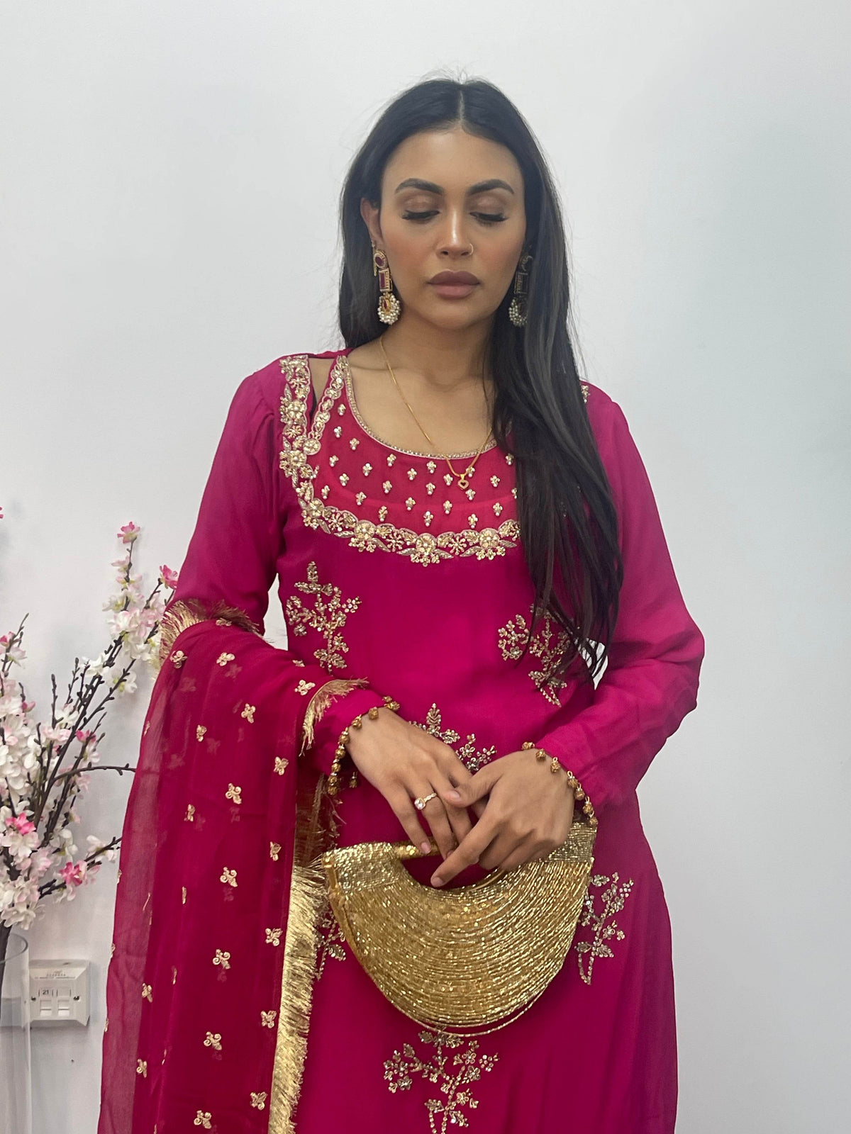 Noori - Hot pink - Rang de Boutique