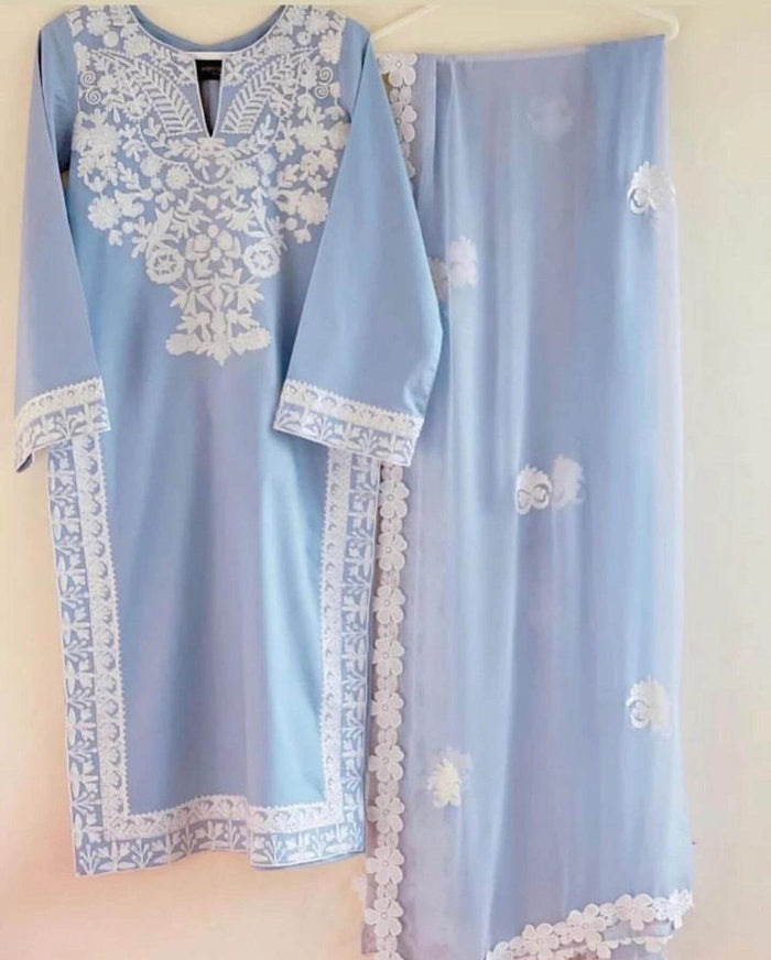 Georgette Beauty Ice Blue - Rang de Boutique