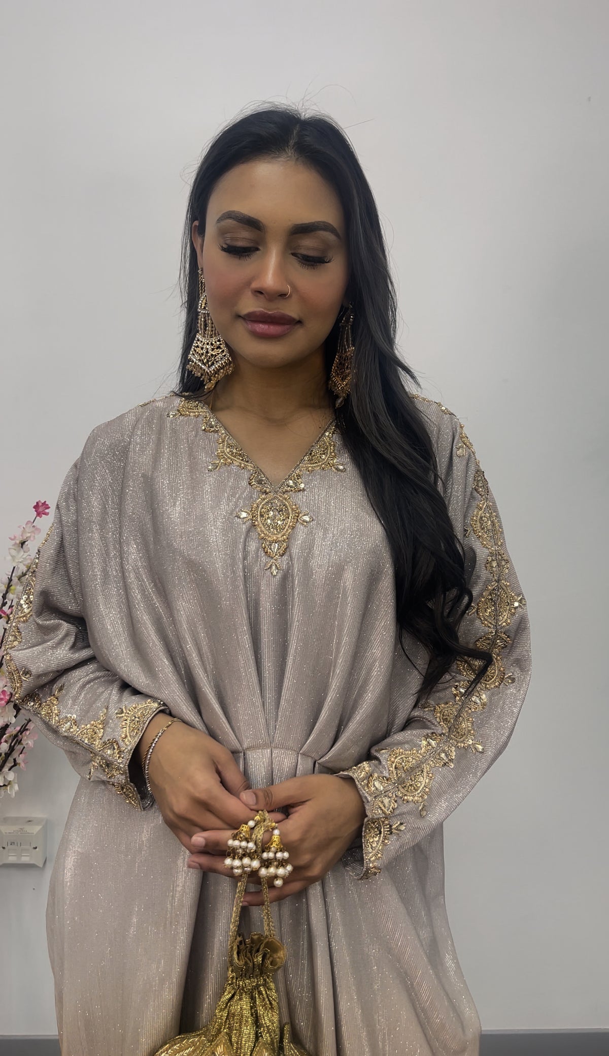 Moon Kaftaan - Ombre Kaftan - Brown