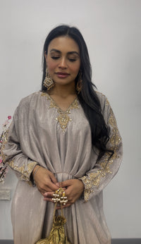 Moon Kaftaan - Ombre Kaftan - Brown