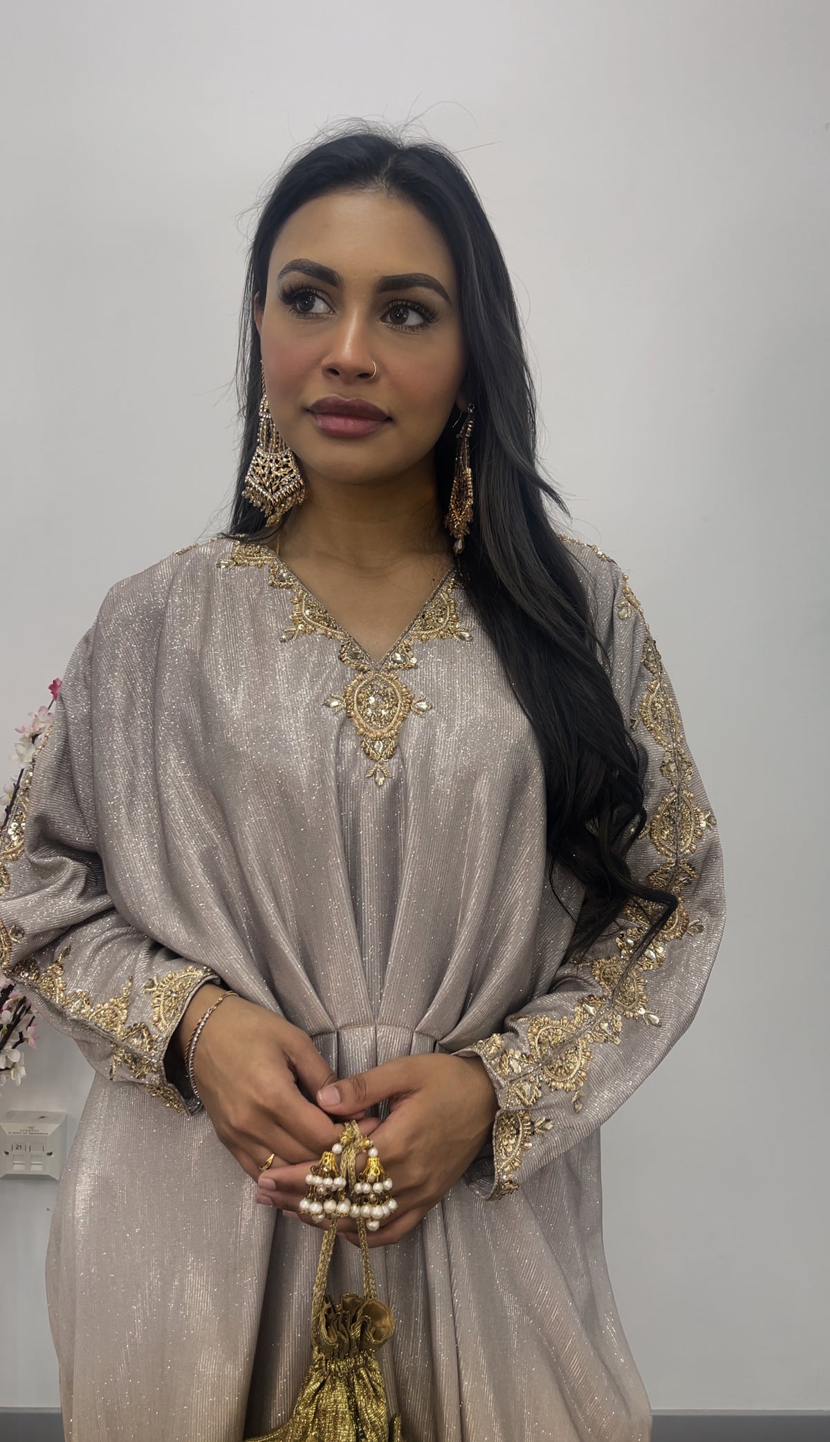 Moon Kaftaan - Ombre Kaftan - Brown