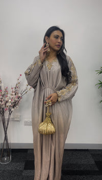 Moon Kaftaan - Ombre Kaftan - Brown