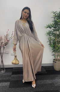Moon Kaftaan - Ombre Kaftan - Brown