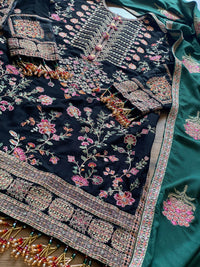 “Verde” Karandi Outfit - Winter - - Rang de Boutique