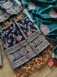 “Verde” Karandi Outfit - Winter - - Rang de Boutique
