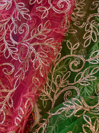 “Laal Dupatta” khuda baksh garara - Rang de Boutique