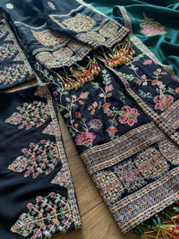 “Verde” Karandi Outfit - Winter - - Rang de Boutique