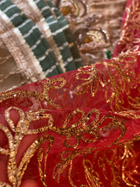 “Laal Dupatta” khuda baksh garara - Rang de Boutique