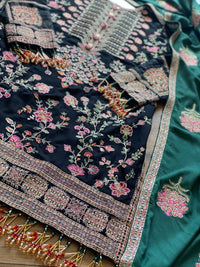 “Verde” Karandi Outfit - Winter - - Rang de Boutique
