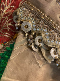 “Laal Dupatta” khuda baksh garara - Rang de Boutique