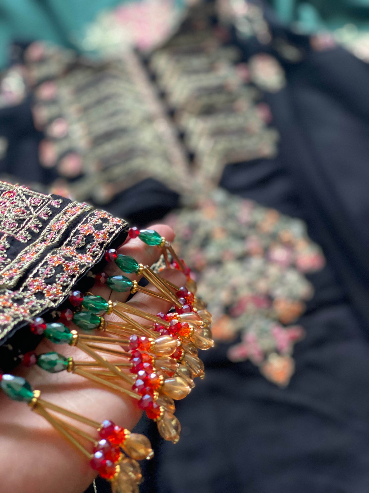 “Verde” Karandi Outfit - Winter - - Rang de Boutique