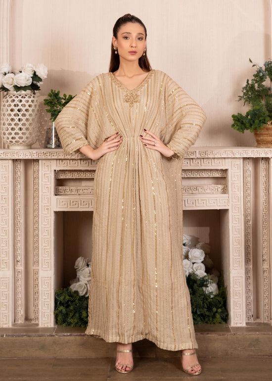 Agha Jaan Kaftan Dilkash - Rang de Boutique