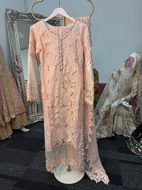 Maria B Luxury Lawn - 2026 - Pink