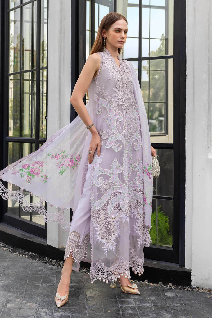 Maria B Luxury Lawn - 2026 - Lilac