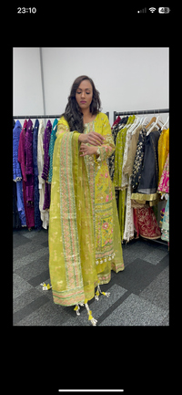 Nimbu - MNR  yellow Sharara outfit