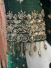 Parwana - Green - Cutdana