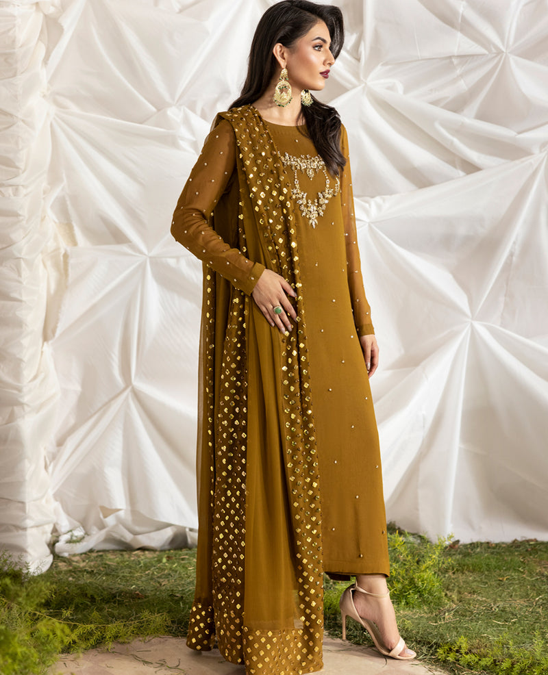 Charizma - MI-AMOR Chiffon Pret - Brown