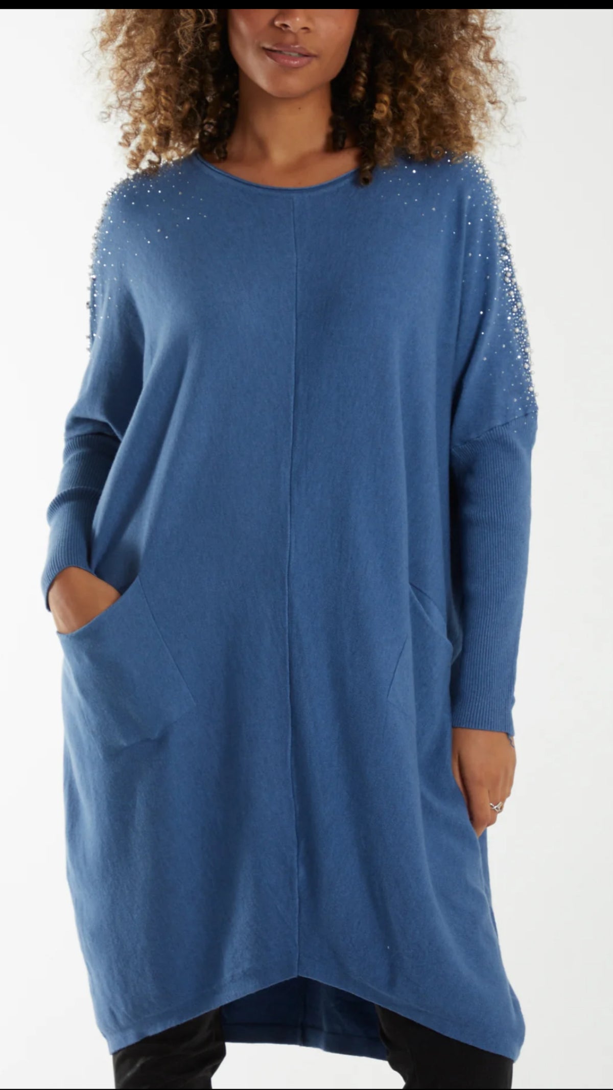 Diamonte Jumper Dress WC - Rang de Boutique